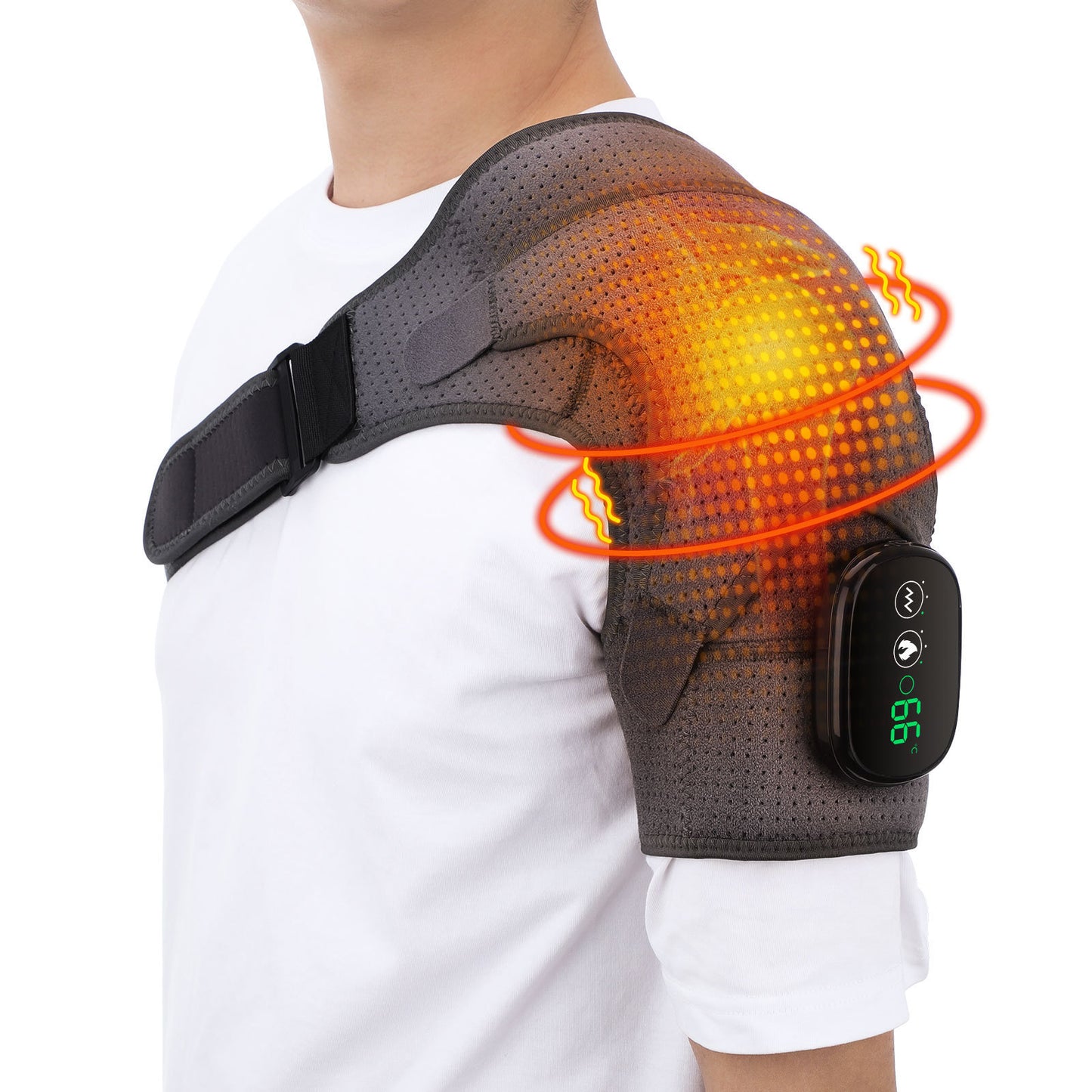 USB Rechargeable Heating Shoulder Pad